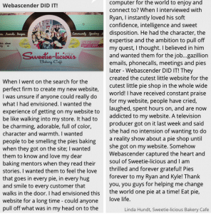 Testimonial Example