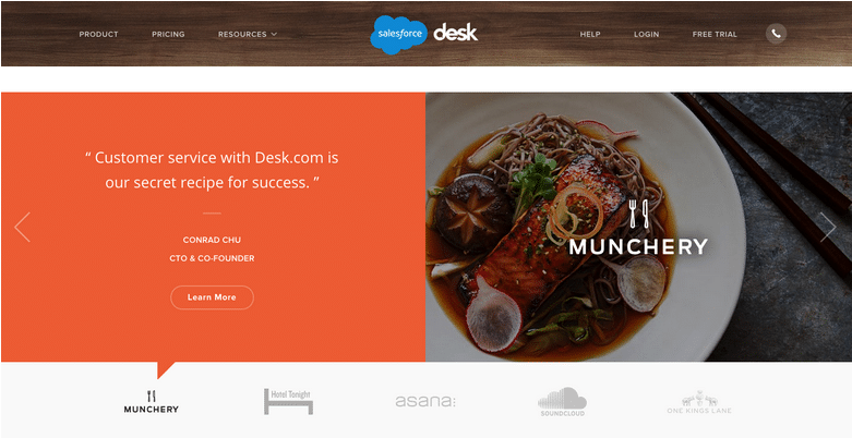 Salesforce Desk Customer Testimonials