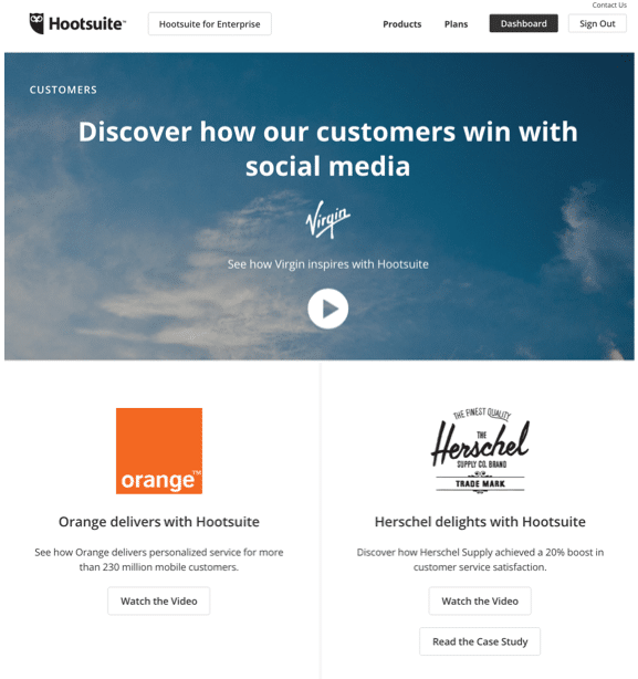 Hootsuite Testimonial Examples
