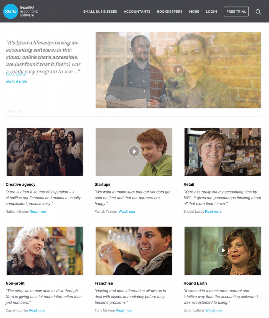Xero Testimonials
