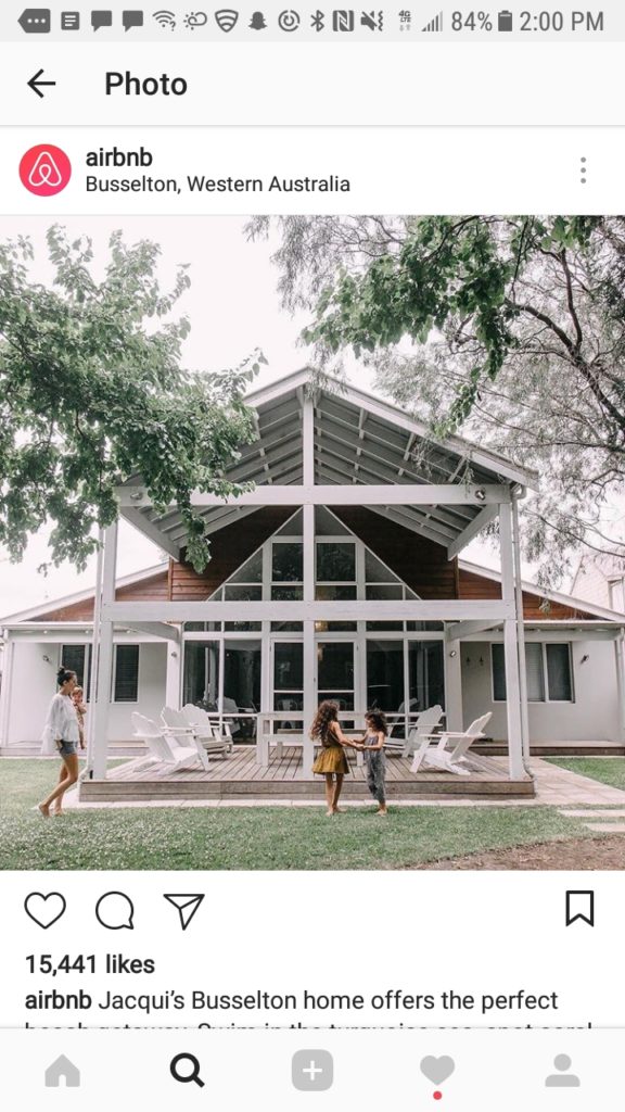 user generated content examples AirBnB