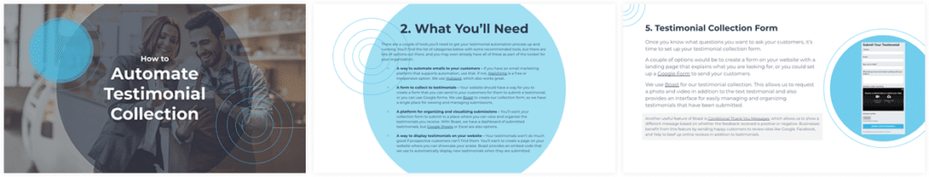 Automate Testimonial and Review Collection
