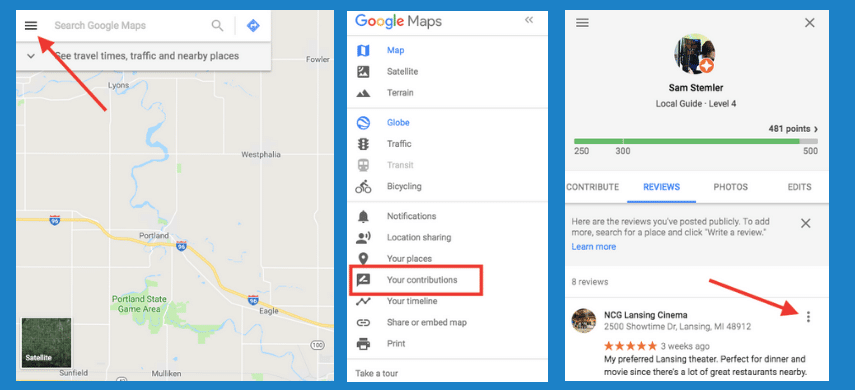 remove google review