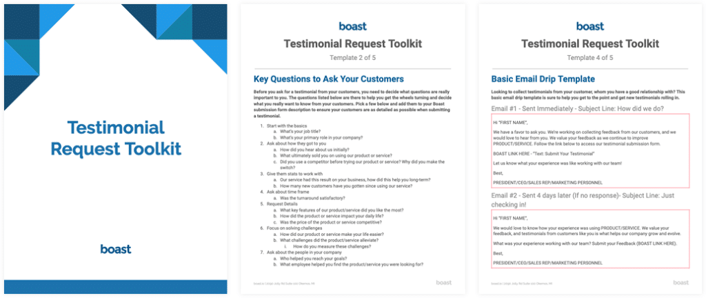 Testimonial Request Toolkit