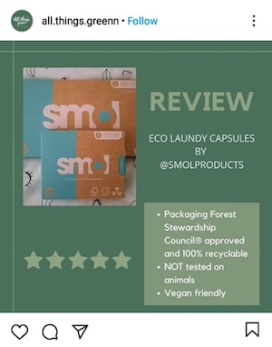 influencer testimonial example