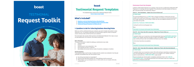 Download the Testimonial Request Toolkit