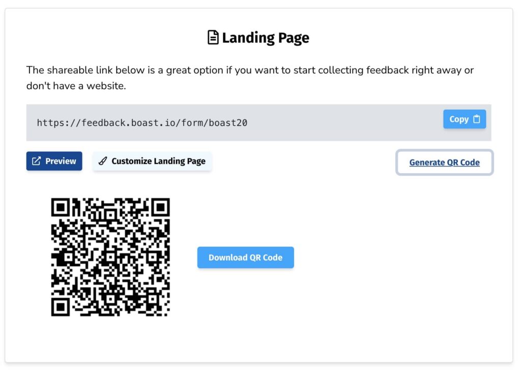 generate QR code