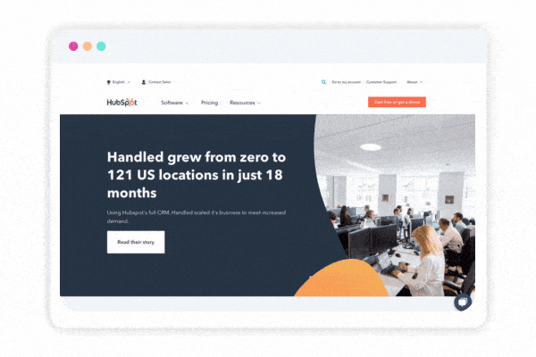 Hubspot-Examples of Testimonials on Websites
