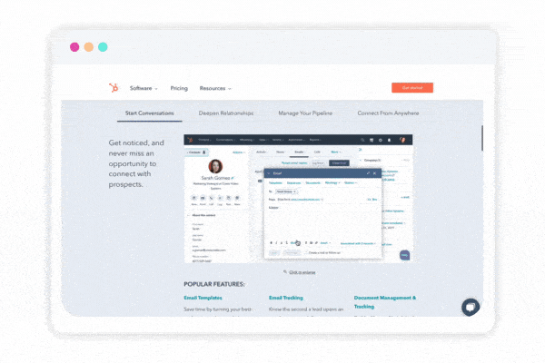HubSpot-Examples of Testimonials on Websites