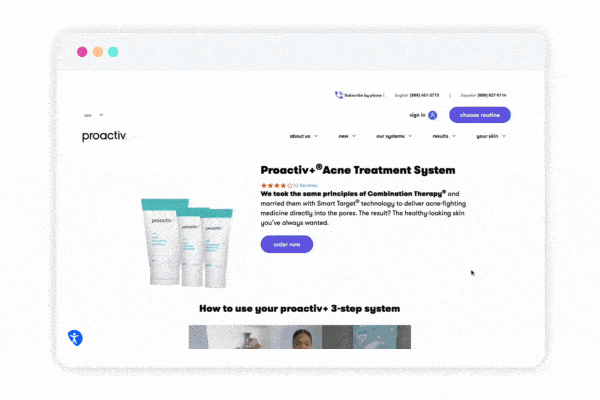 Proactiv-Examples of Testimonials on Websites