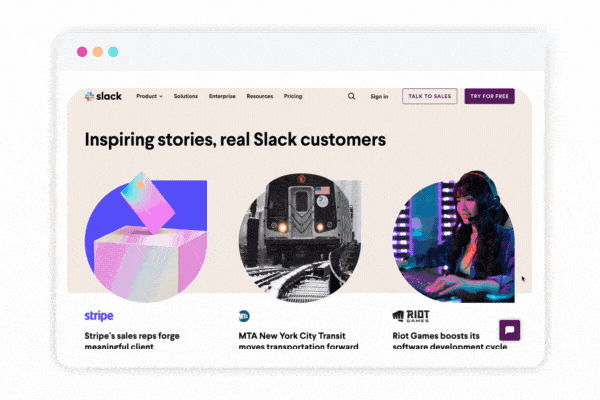 Slack - Examples of Testimonials on Websites