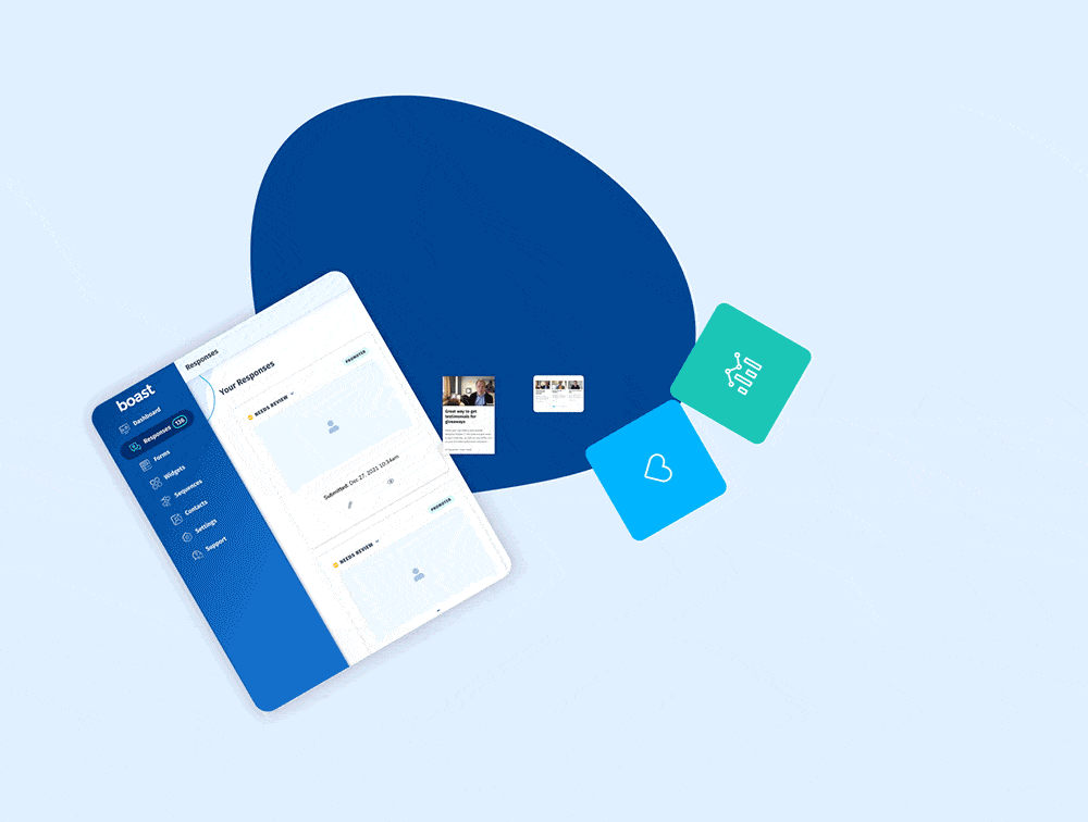 Animated demo of contact reporting in Boast
