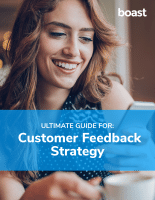 cover of ultimate guide for customer feedback strategy