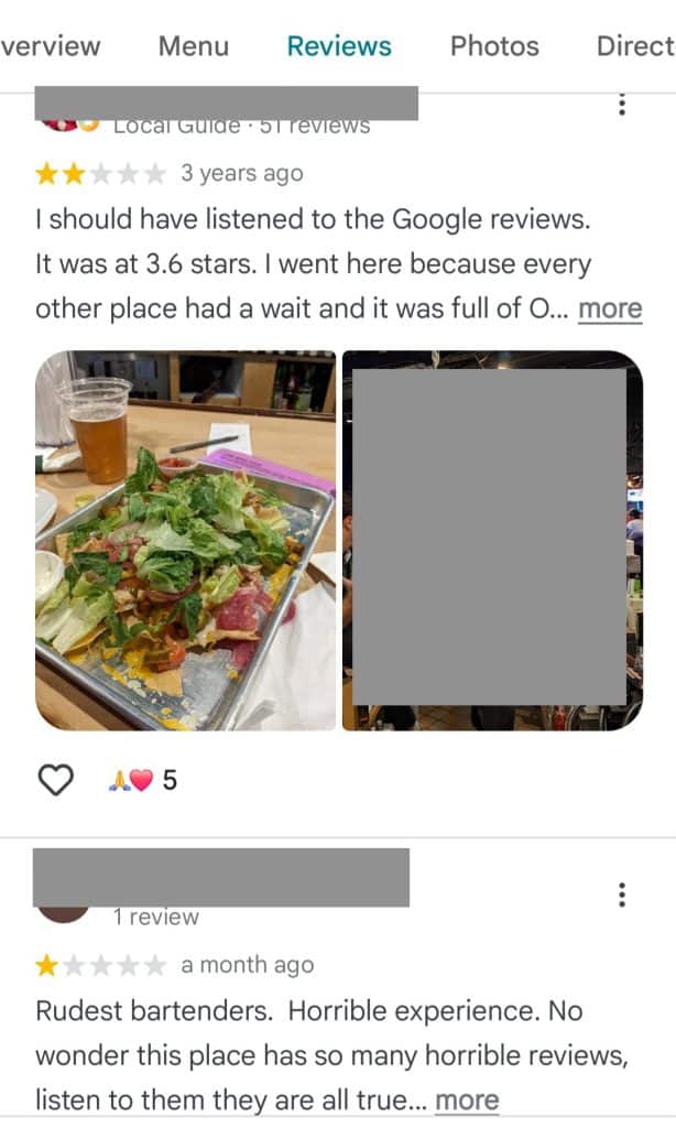what customers look for in reviews